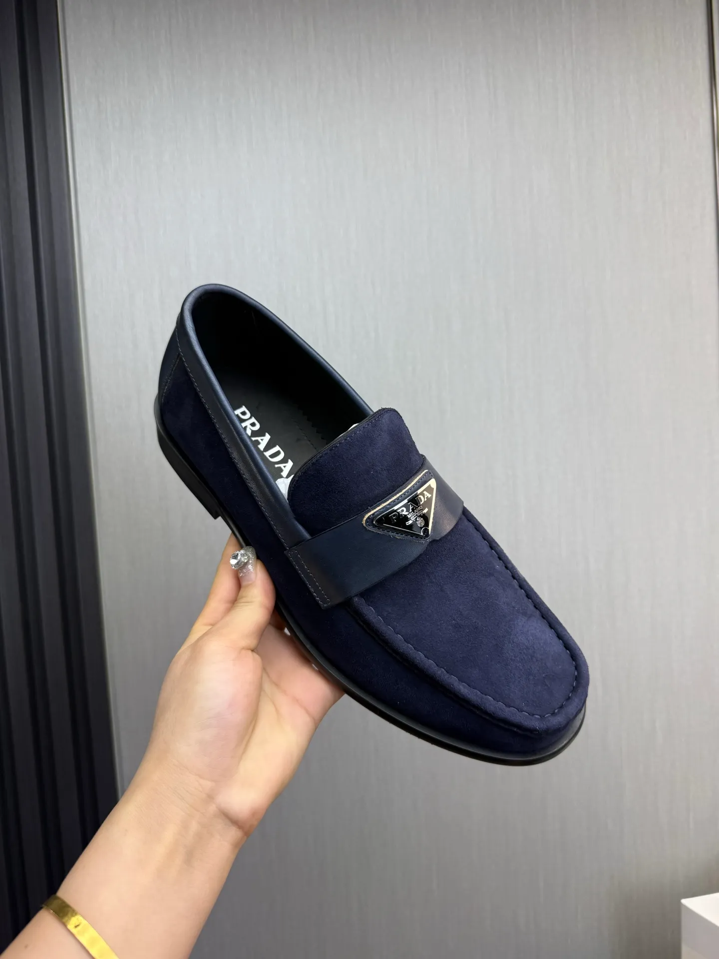 Factory price 580💰 ＰＲＡＤＡPrada. Men's business casual leather shoes, luxurious and noble👞All imported original brand leather materials, just to create a more comfortable wearing experience, upper: original cowhide. Frosted cowhide➕Imported full cowhide, original outsole✔️36-45 (45 non-returnable)